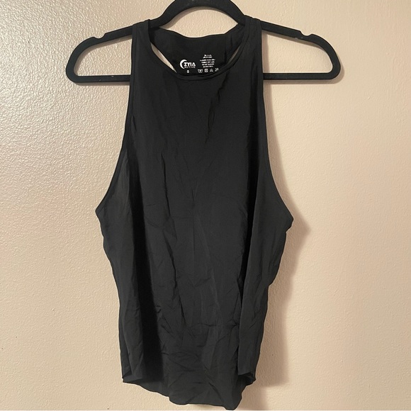 ZYIA Double Racer Tank Black Mesh - Size Small - Picture 2 of 6
